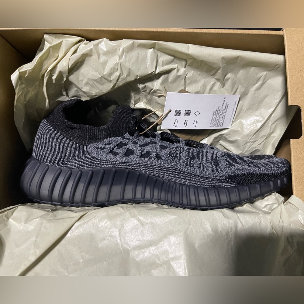 Yeezy Adidas Boost 350 V2 CMPCT “Slate Onyx” sneakers, New in Box, M8 - Picture 7 of 10
